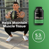 Optimum Nutrition detalle de la tapa con sello para mantener frescura y protección