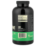 Optimum Nutrition primer plano de las cápsulas para ver textura y acabado, facilita la evaluación de calidad