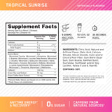 Optimum Nutrition textura del polvo en primer plano fácil disolución y mezcla rápida
