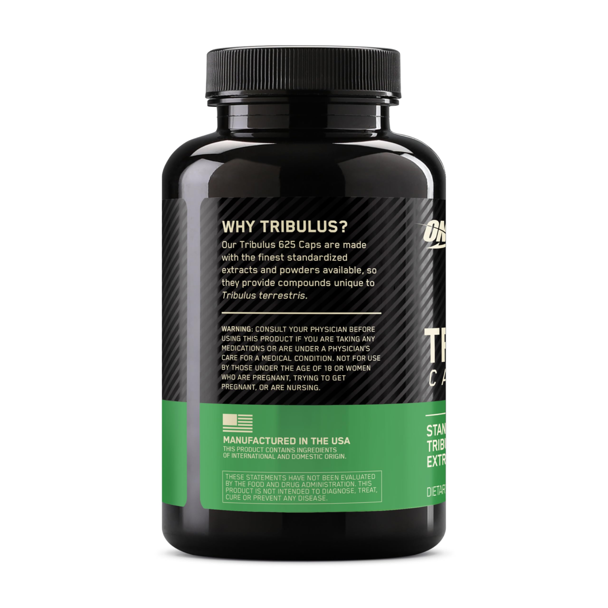 Optimum Nutrition cápsula junto a una moneda para comparar tamaño y facilidad