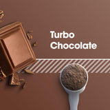 Optimum Nutrition textura del polvo Turbo Chocolate para mezcla rápida