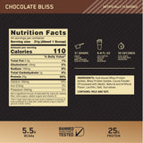 Optimum Nutrition vaso preparado sabor Chocolate Bliss para recuperación rápida