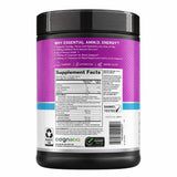 Optimum Nutrition vaso preparado con bebida morada listo para consumir