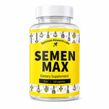 Optimum Research Labs Semen Max envase frontal mostrando diseño y confianza