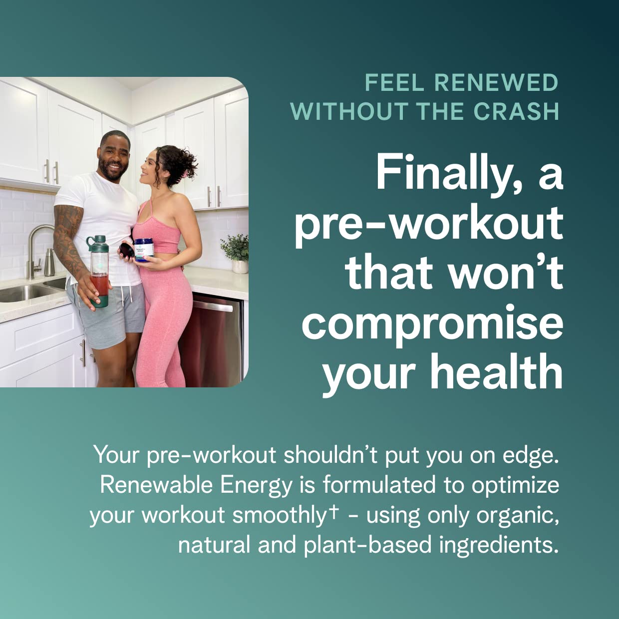 Ora Organic producto en escena de entrenamiento que inspira rendimiento