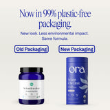 Ora Organic textura del polvo cercana, mezcla fina y fácil disolución