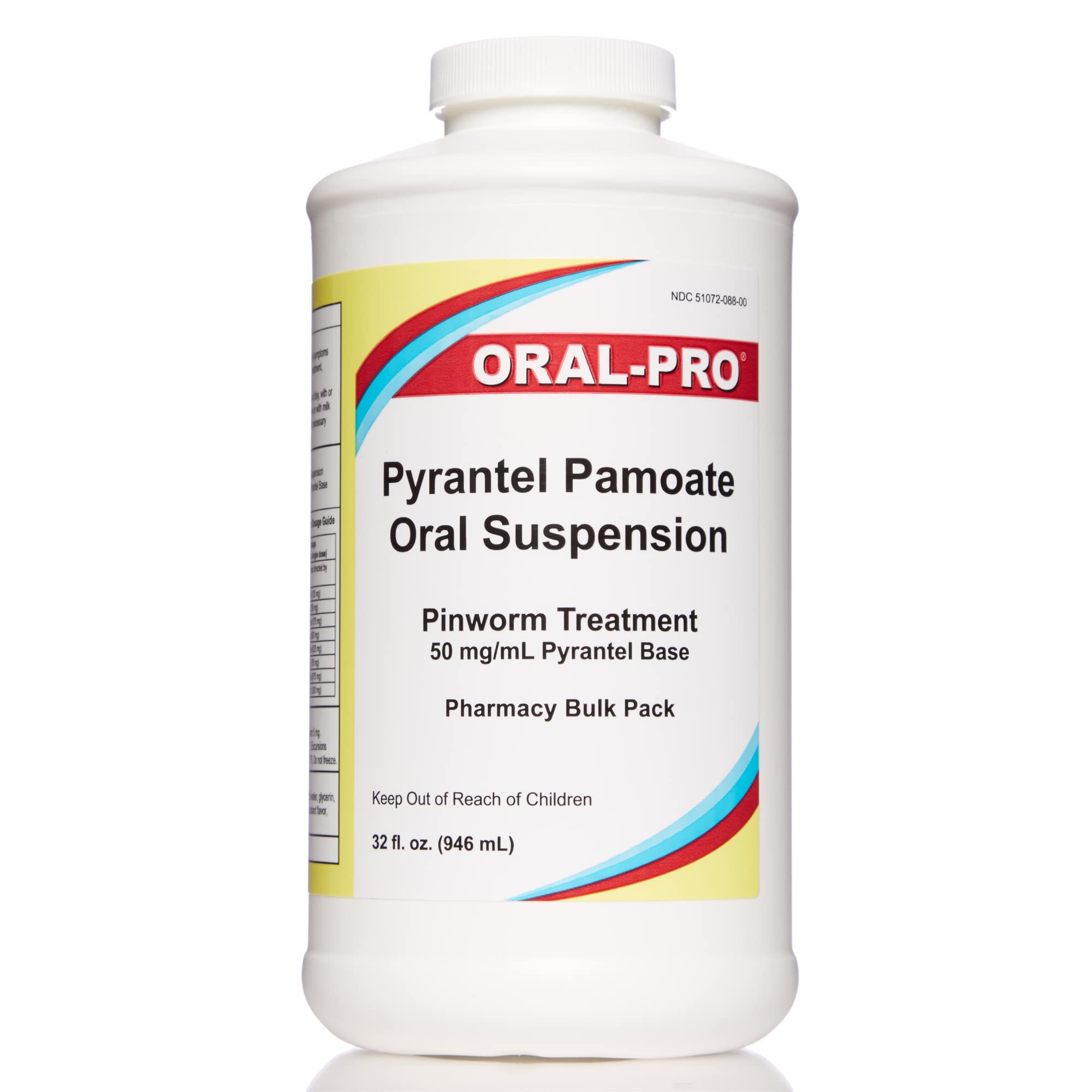 Oral-Pro envase frontal 32 oz mostrando tamaño y etiqueta clara