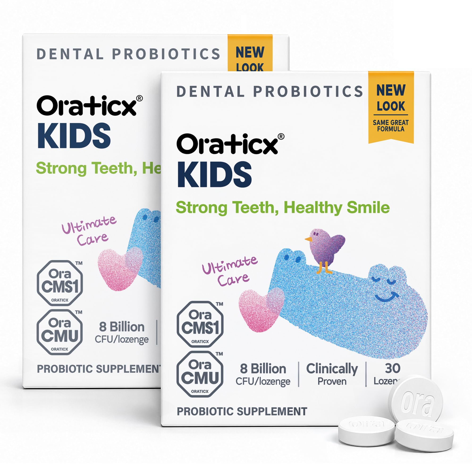 OraTicx envase frontal mostrando diseño claro y beneficio práctico