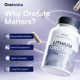 Oratonics etiqueta de ingredientes clara que destaca composición limpia