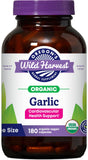 Oregon's Wild Harvest frasco frontal mostrando etiqueta orgánica y cantidad