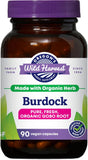 Oregon's Wild Harvest frasco frontal mostrando certificación orgánica y ventaja de pureza