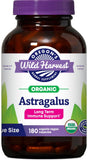 Oregon's Wild Harvest frasco frontal mostrando etiqueta orgánica y beneficio de pureza