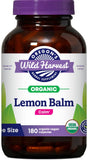 Oregon's Wild Harvest frasco frontal mostrando 180 cápsulas y etiqueta orgánica, confianza clara