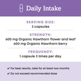 Oregon's Wild Harvest suplemento en cocina junto a frutas y vaso de agua, estilo de vida saludable