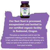 Oregon's Wild Harvest remolachas frescas que ilustran origen natural