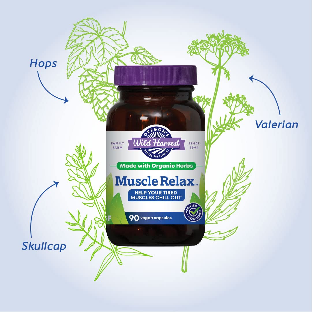 Oregon's Wild Harvest raíces de valeriana orgánica usadas en la fórmula para relajación