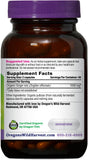 Oregon's Wild Harvest cápsula vegana abierta mostrando textura powder y absorción fácil