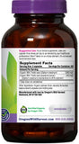 Oregon's Wild Harvest etiqueta lateral con ingredientes y beneficios
