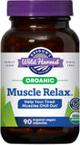 Oregon's Wild Harvest muscule relax envase frontal mostrando diseño y cantidad