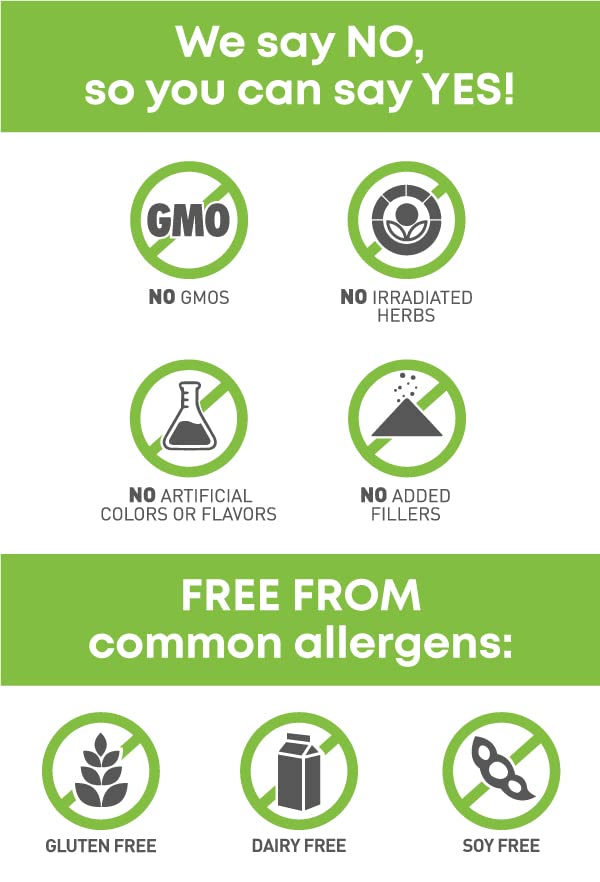 Oregon's Wild Harvest cápsulas en uso sobre mesa de trabajo para energía diaria