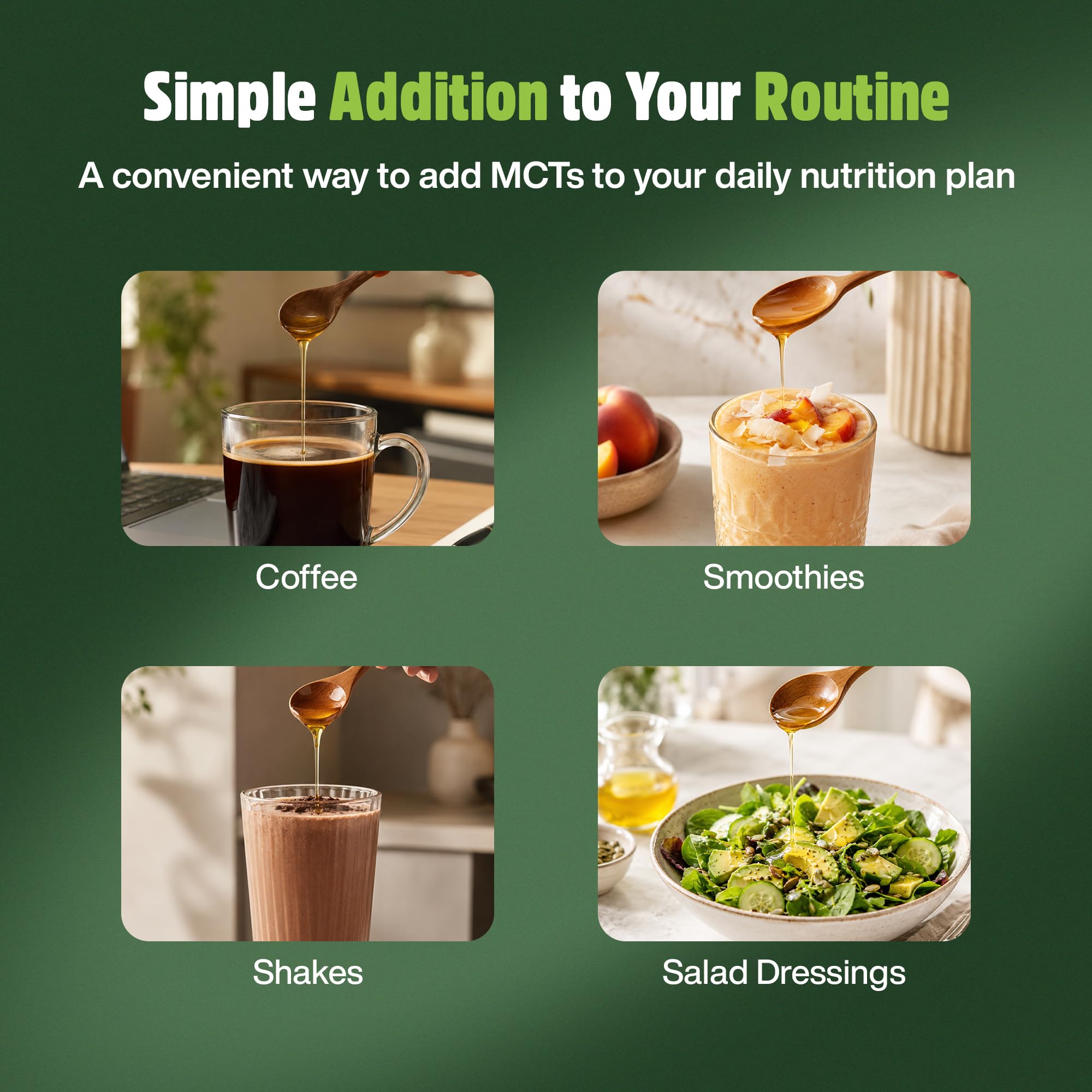 Orgaheal desayuno keto con aceite MCT como complemento