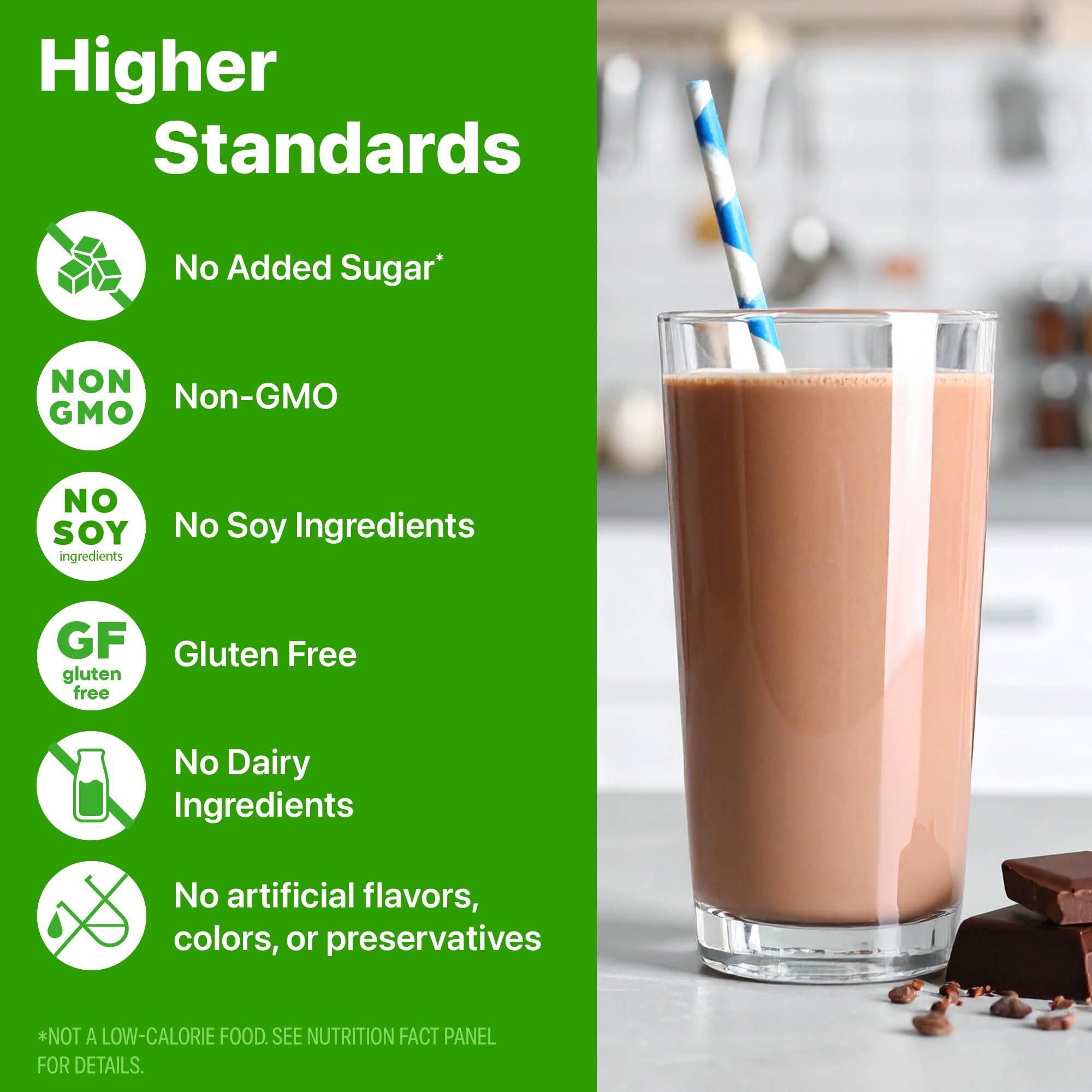 Orgain batido en cocina estilo vida conveniencia para mañanas ocupadas