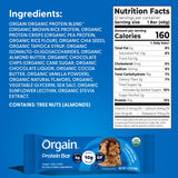 Orgain pack de 12 barras listo para llevar y compartir