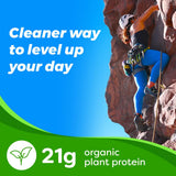 Orgain producto integrado en receta horneada añadiendo proteína