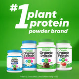 Orgain polvo incorporado en masa para pancakes mostrando versatilidad en recetas