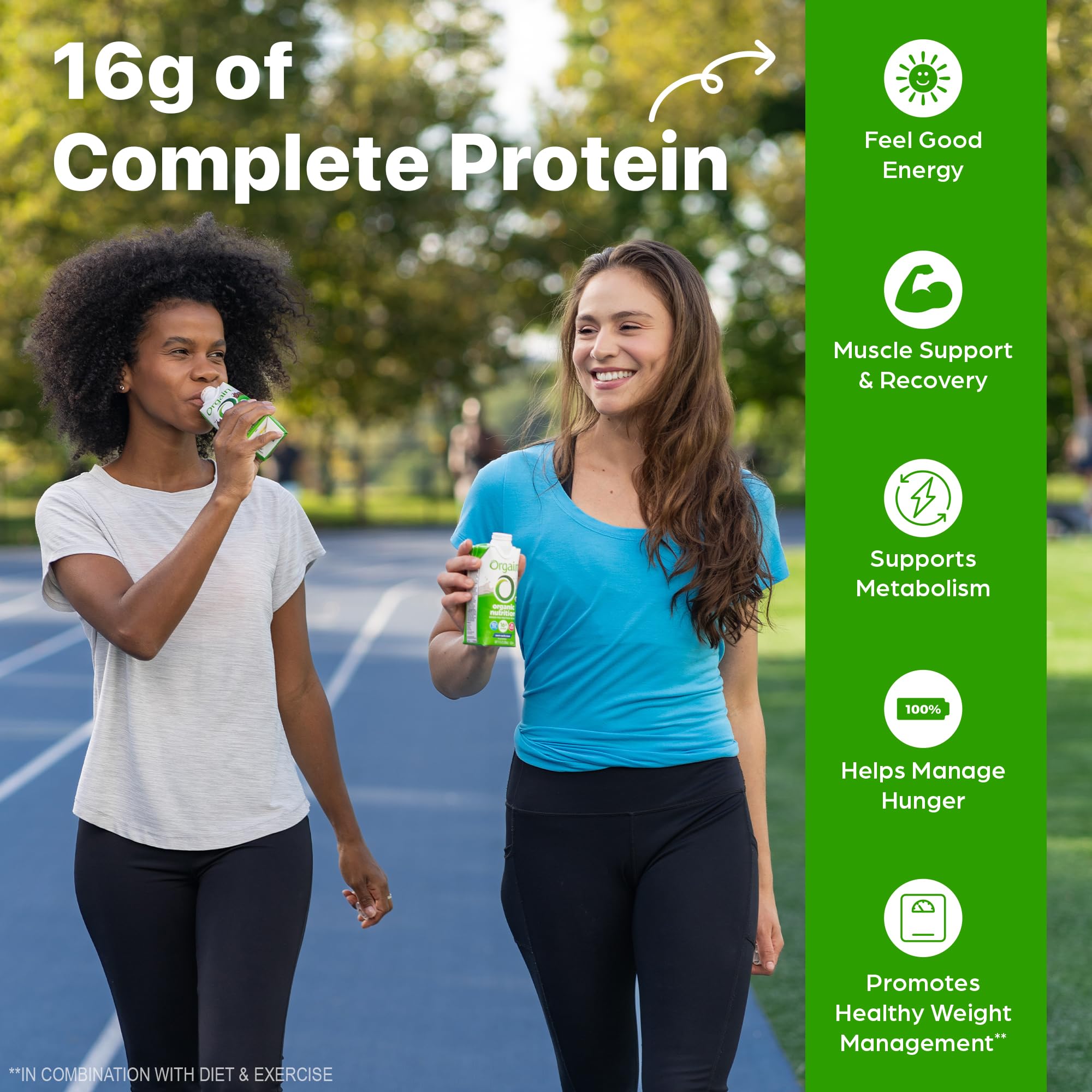 Orgain mezcla de frutas y verduras orgánicas en polvo que aporta nutrientes