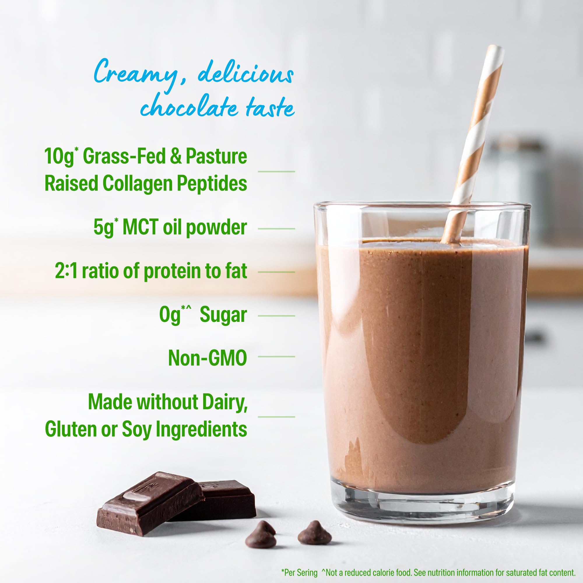 Orgain batido de chocolate preparado para consumo rápido y energético