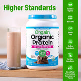Orgain batido listo en vaso, aporta proteína vegetal cremosa al instante