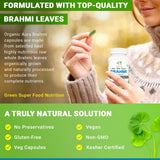 Organic Aura frasco abierto junto a certificados de análisis