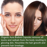 Organic Aura hojas secándose en proceso tradicional en India