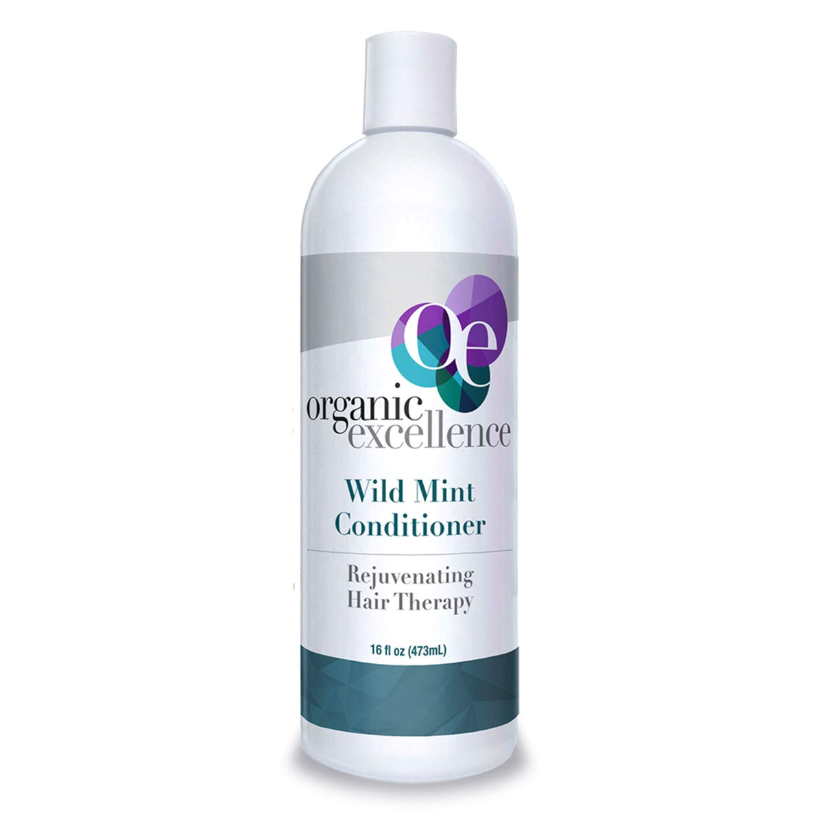 Organic Excellence botella frontal mostrando etiqueta y beneficios visibles