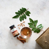 ORGANIC INDIA corteza de canela de Ceilán detallada para mostrar pureza