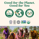 ORGANIC INDIA psyllium incorporado en receta para aumentar fibra diaria