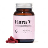 Organic Olivia Flora-V packaging frontal mostrando beneficios y diseño