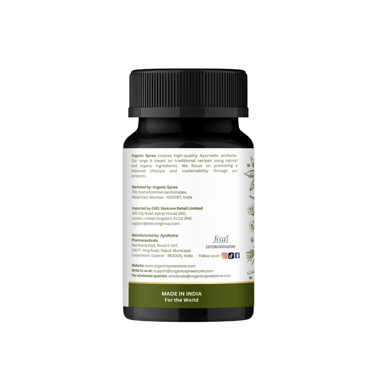 ORGANIC SPREE producto en ambiente hogareño que sugiere bienestar diario