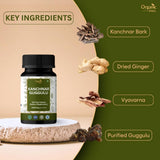 ORGANIC SPREE primer plano de tabletas mostrando forma y recubrimiento