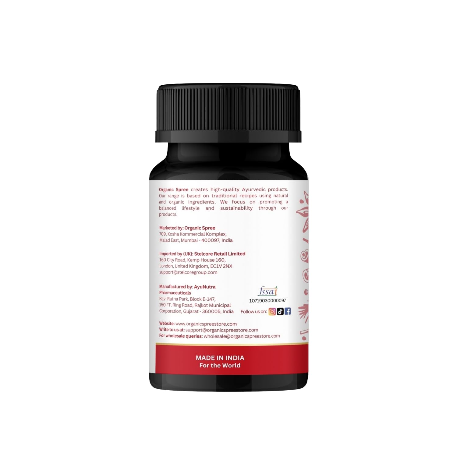 ORGANIC SPREE Mukta Vati en ambiente relajado para bienestar cardiovascular