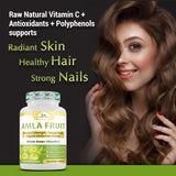 Organic Veda frasco abierto con cápsulas para ver contenido real