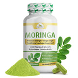 Organic Veda frasco frontal mostrando diseño y cantidad del producto