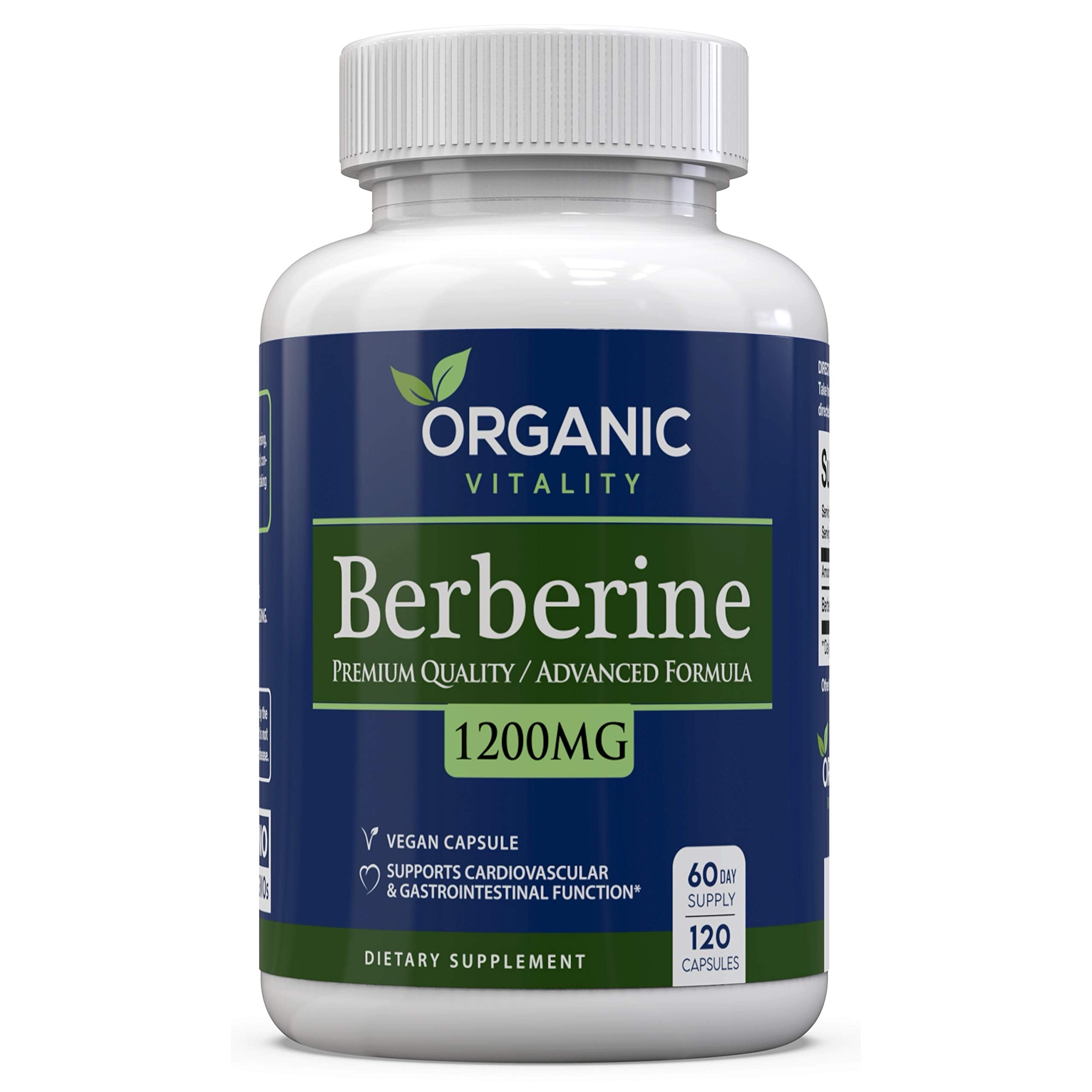 ORGANIC VITALITY frente del envase mostrando etiqueta clara y beneficios
