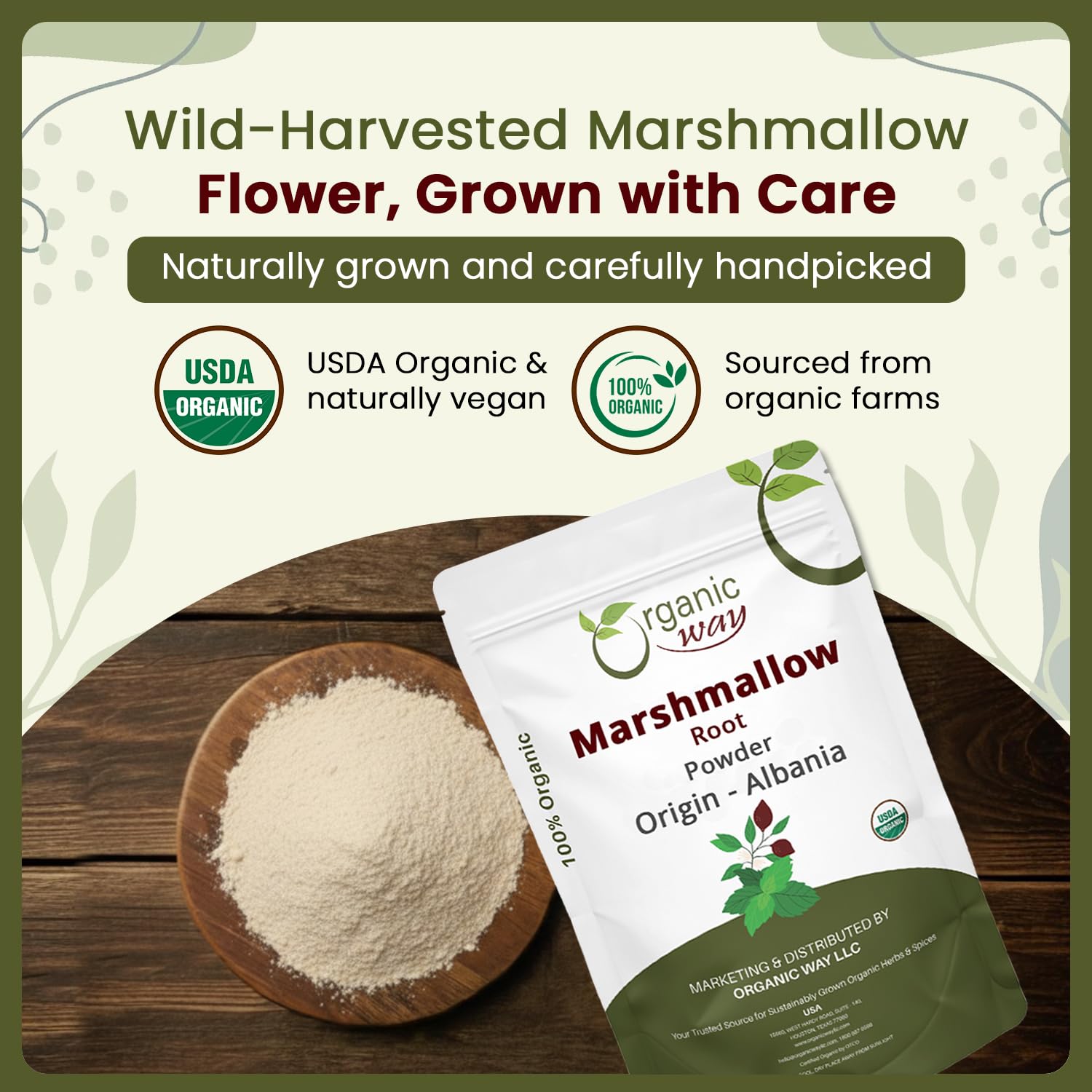 Organic Way cucharada con medida exacta para preparar infusiones