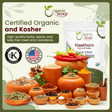 Organic Way escena de té y accesorios en ambiente relajado