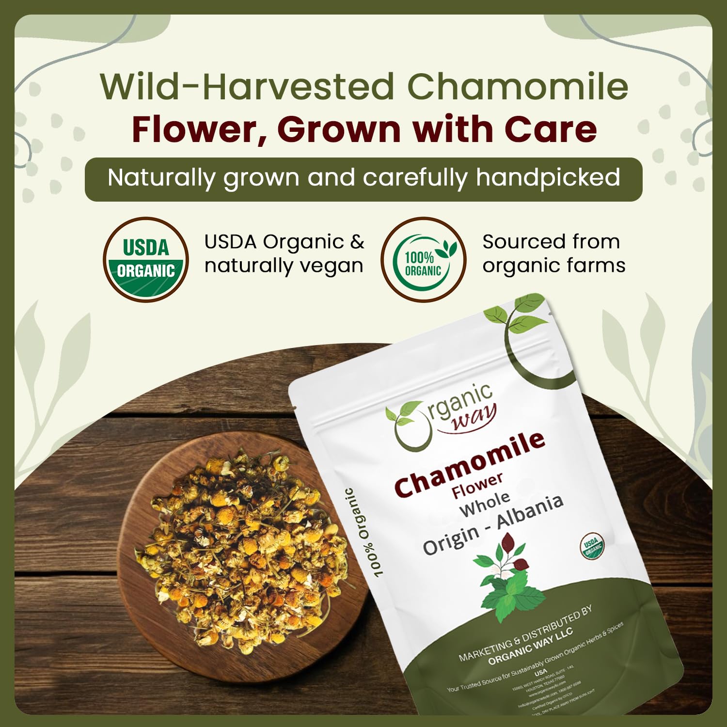Organic Way comparación de escala mostrando volumen de 1 lb para planificar uso