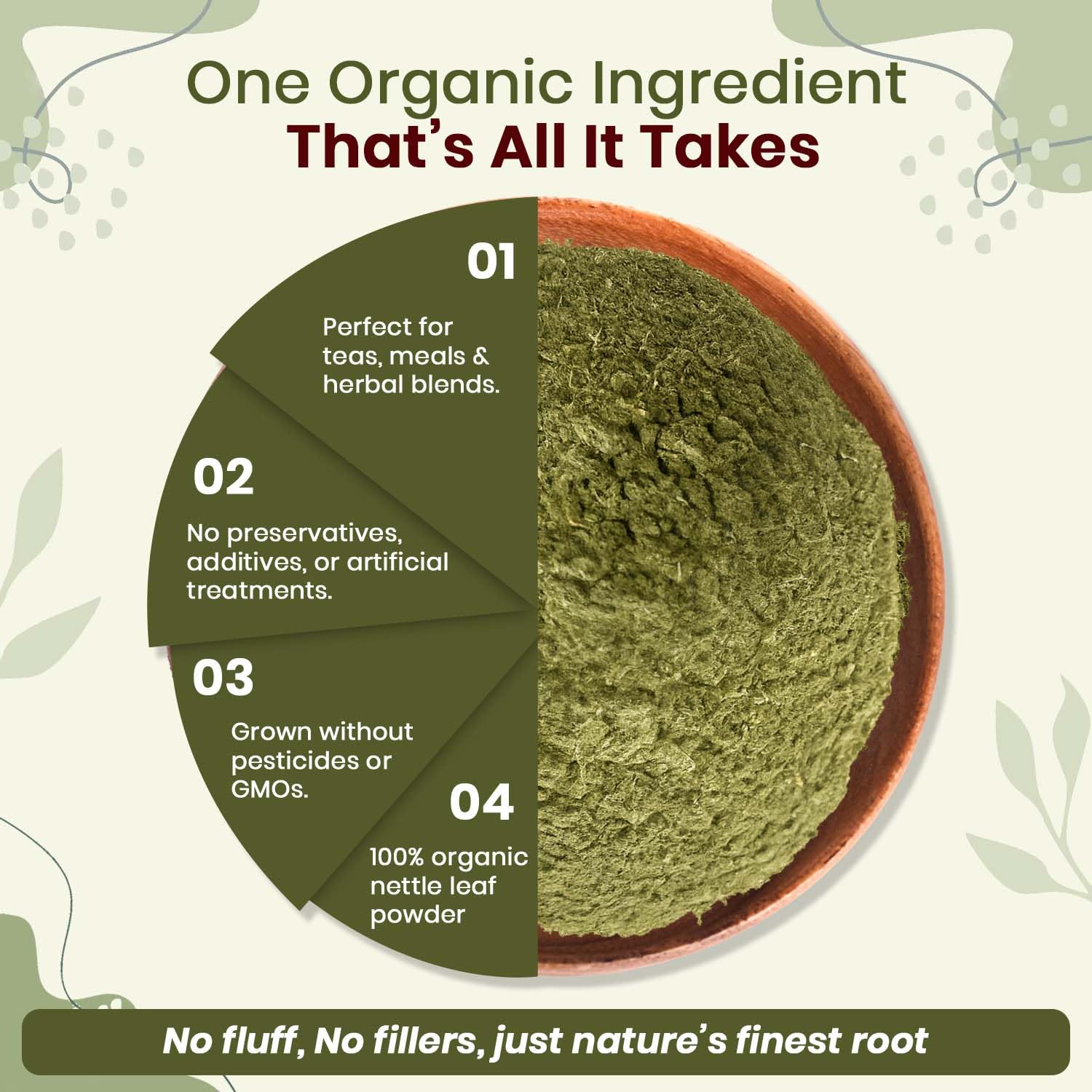 Organic Way etiqueta con certificaciones USDA y Kosher visibles