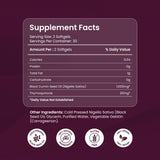 ORGANICS NATURE etiqueta con ingredientes y certificaciones, transparencia y confianza