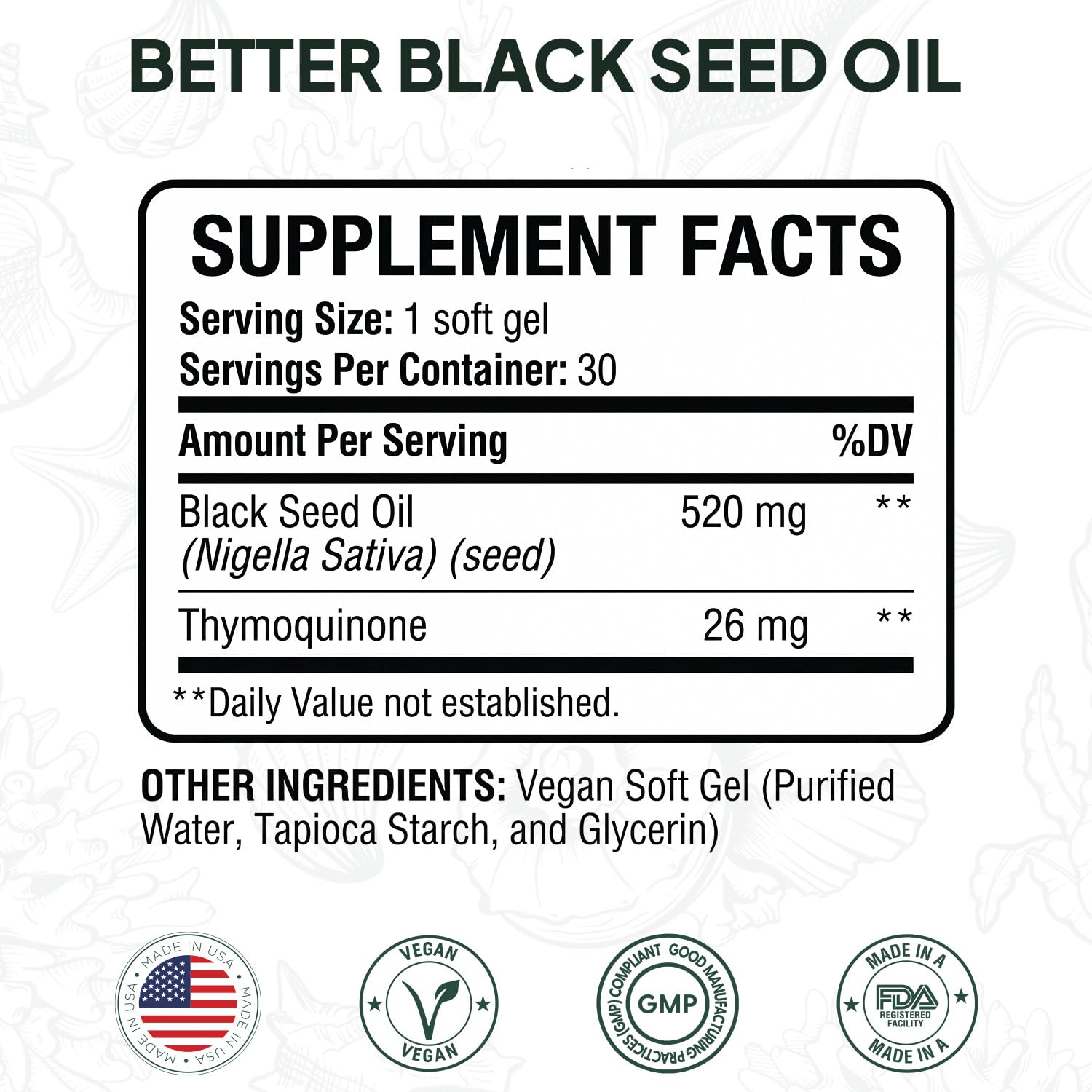 Organics Ocean cápsula blanda en primer plano para toma cómoda y sin derrames